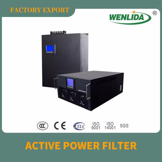 타이어 공장의 APF 유효 전력 필터용 IGBT 및 모니터를 갖춘 200A 3상 3선 저전압 고조파 필터 장치