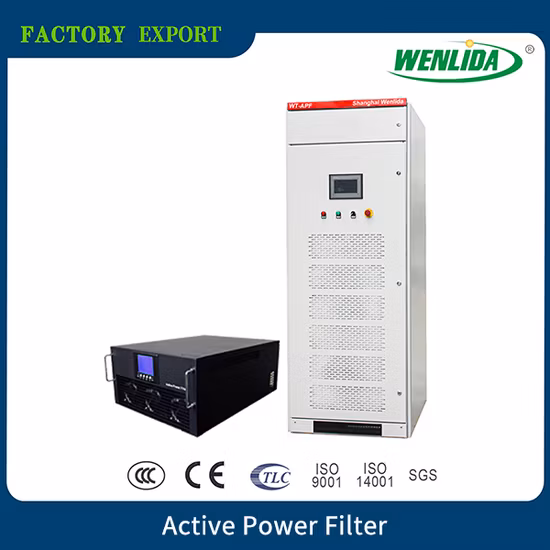 자동차용 IGBT 및 모니터 3p3l/3p4l Apf Ahf(전력 품질)를 갖춘 150A 3상 랙 장착 능동형 고조파 필터